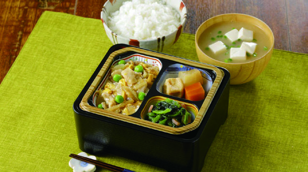 冷凍弁当の給食